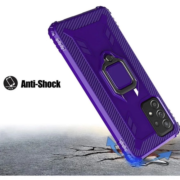 3 Items] Milomdoi 1 Case +2 Pack Screen Protector For Samsung Galaxy A52 Purple. - Picture 7 of 7